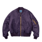 OSAKA PURPLE MA - 1 BOMBER JACKET (DR0140) - Nttitudoo MFG