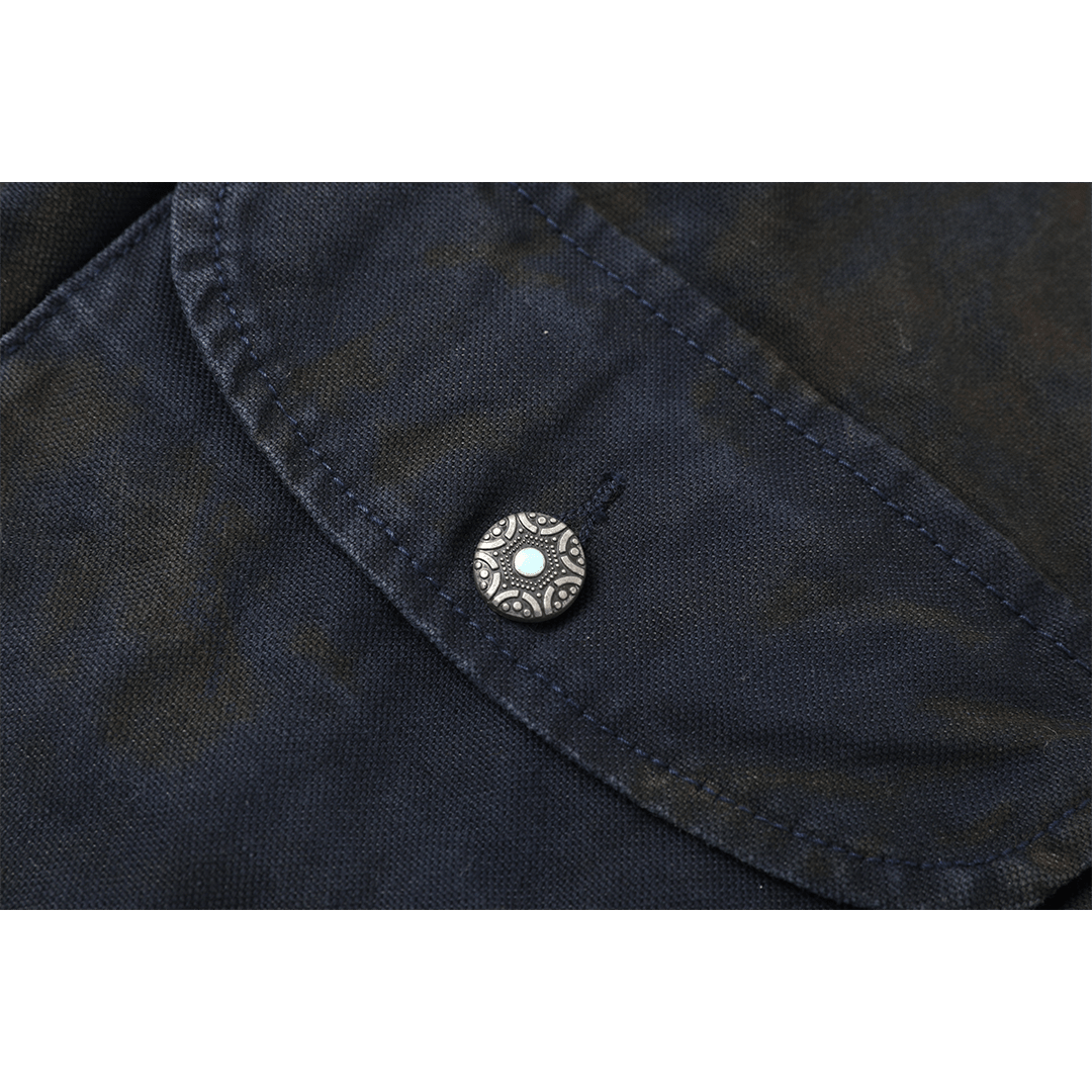 「PATINA BLEU DE TRAVAIL」 - FORGERON THIERS OFFSET VEST (DR0078) - Nttitudoo MFG