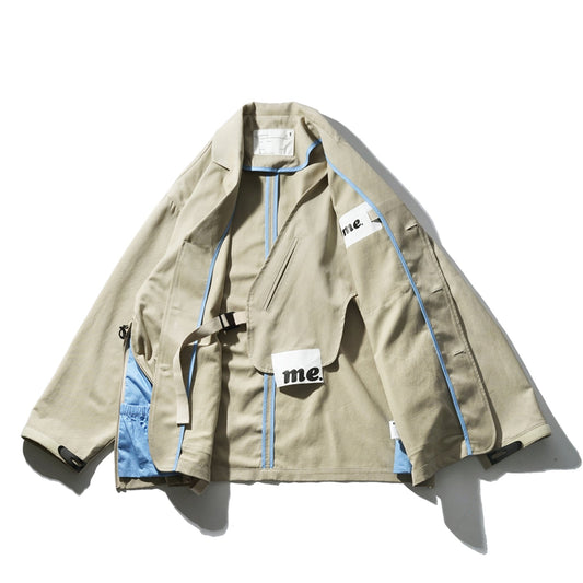 「QUI REMONTE LE COURANT」 DECONSTRUCTED JACKET (DR0106) - Nttitudoo MFG