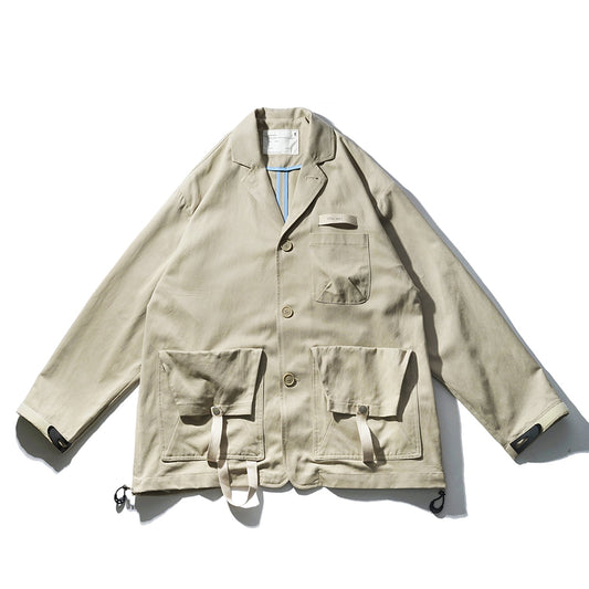 「QUI REMONTE LE COURANT」 DECONSTRUCTED JACKET (DR0106) - Nttitudoo MFG