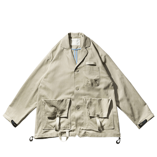 「QUI REMONTE LE COURANT」 DECONSTRUCTED JACKET (DR0106) - Nttitudoo MFG