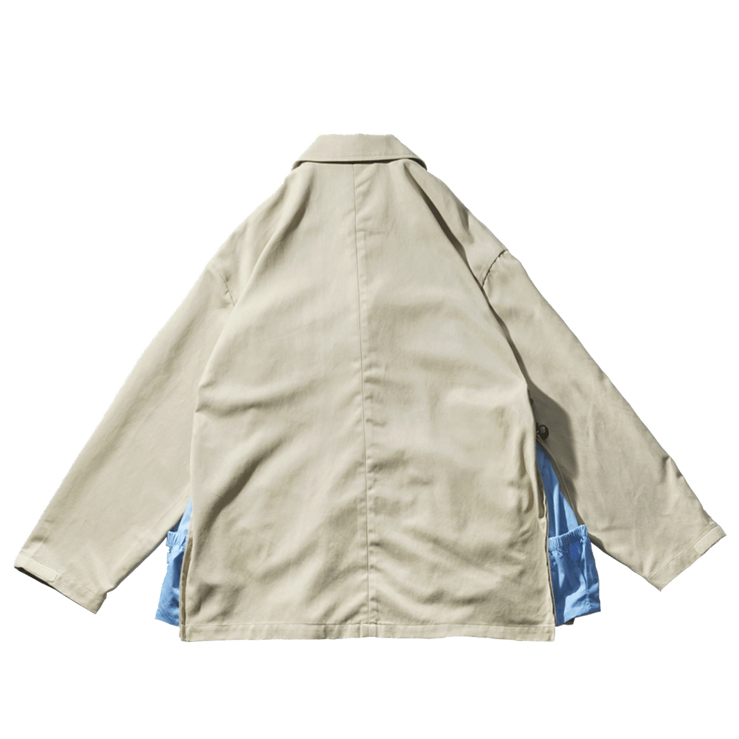 「QUI REMONTE LE COURANT」 DECONSTRUCTED JACKET (DR0106) - Nttitudoo MFG