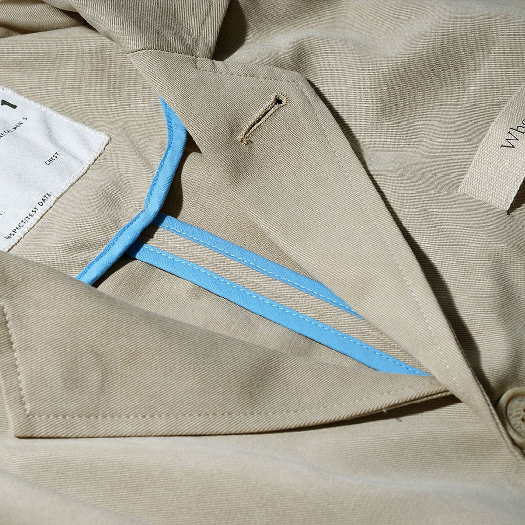 「QUI REMONTE LE COURANT」 DECONSTRUCTED JACKET (DR0106) - Nttitudoo MFG