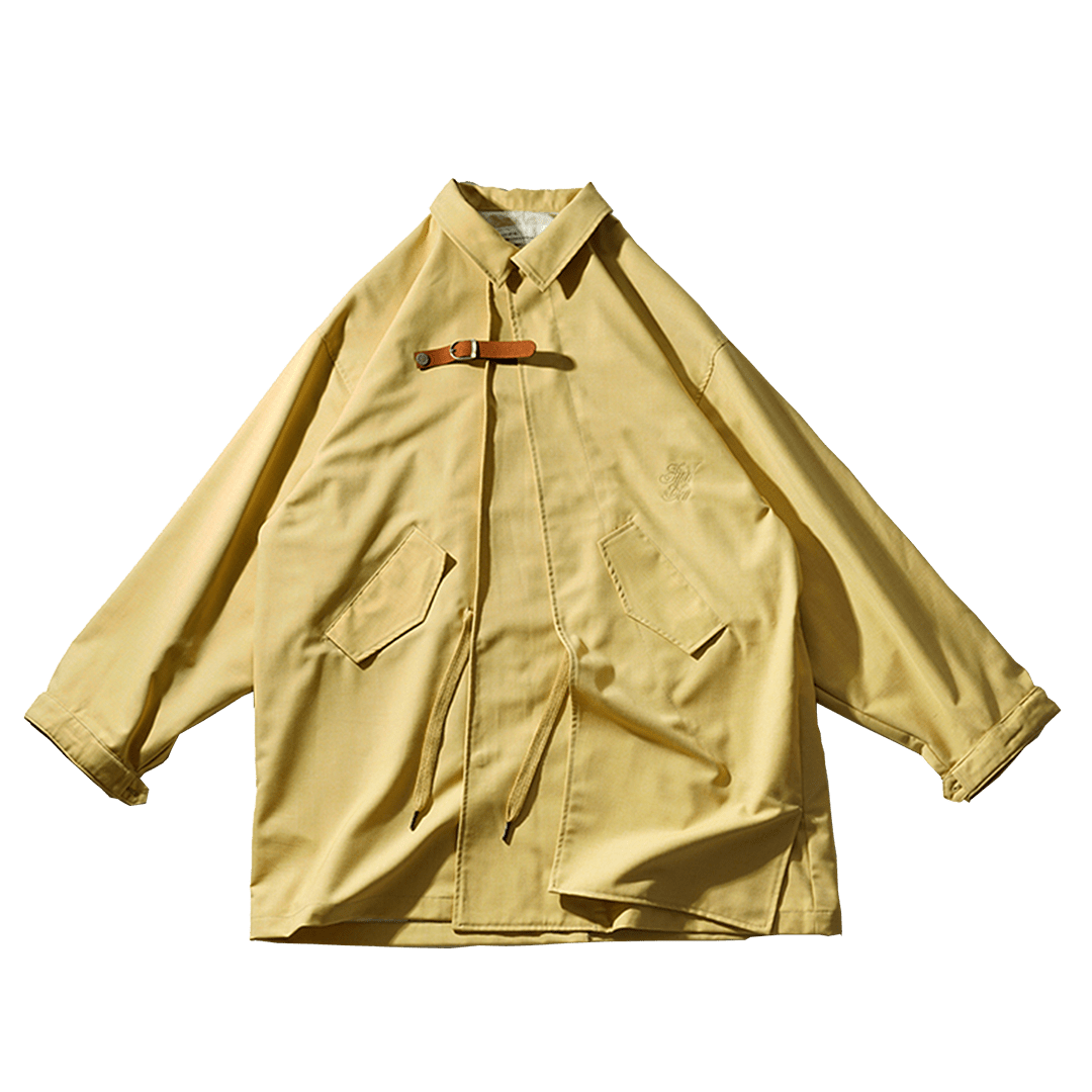 「QUI REMONTE LE COURANT」TWIN - PLACKET WINDBREAKER (DR0105) - Nttitudoo MFG