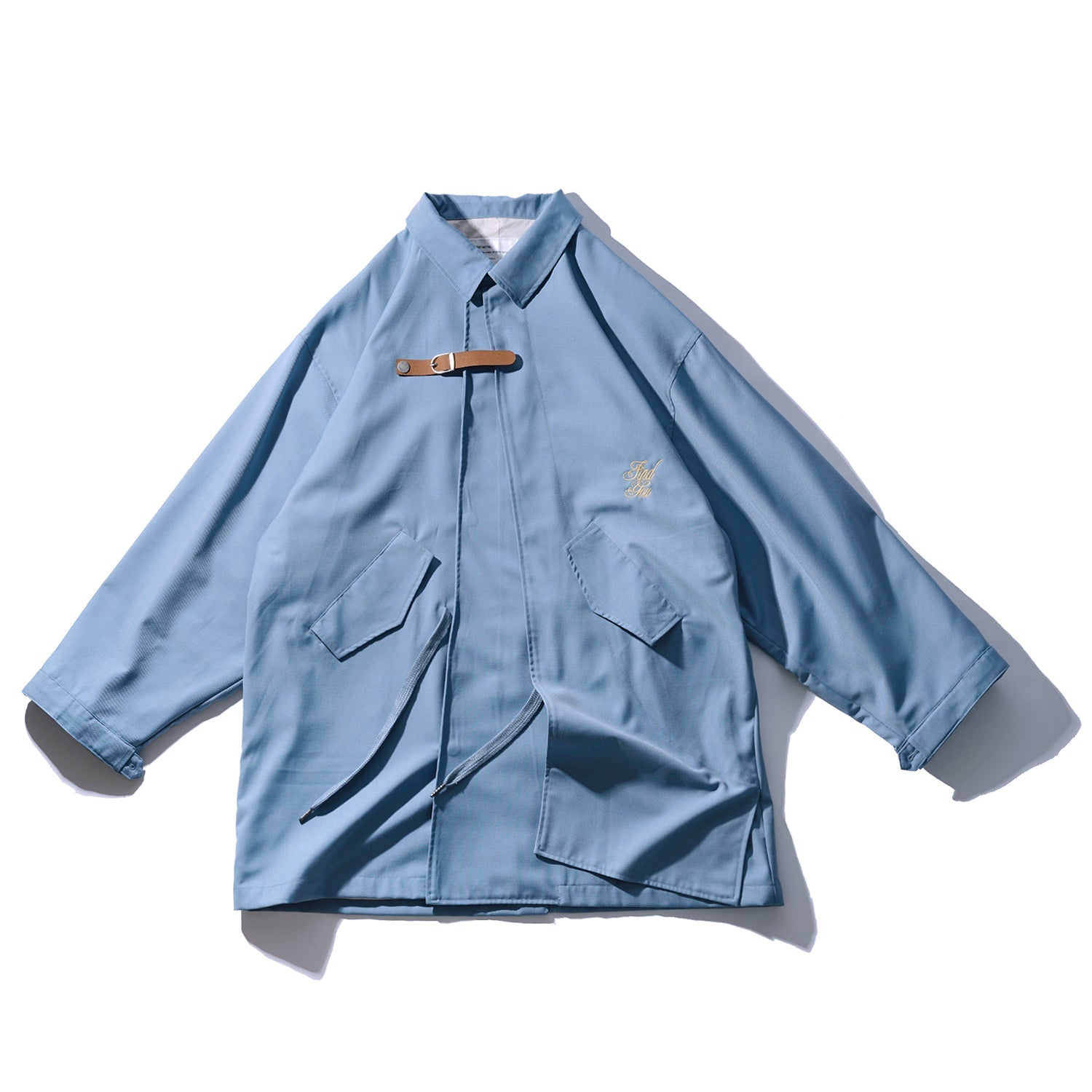 「QUI REMONTE LE COURANT」TWIN - PLACKET WINDBREAKER (DR0105) - Nttitudoo MFG