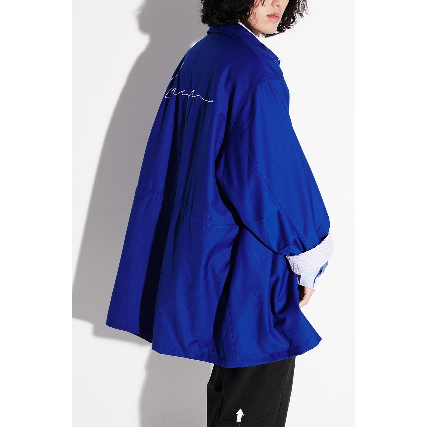 「QUI REMONTE LE COURANT」TWIN - PLACKET WINDBREAKER (DR0105) - Nttitudoo MFG