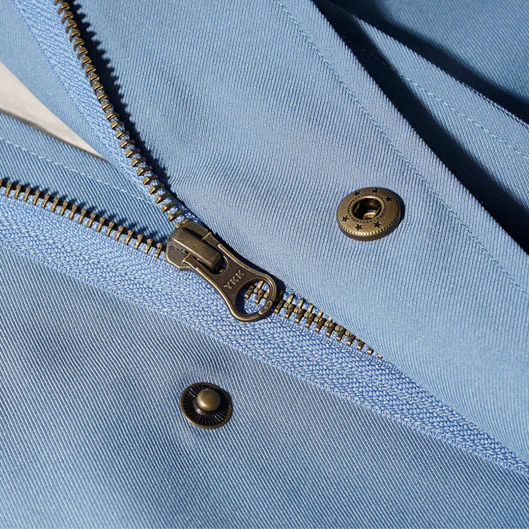 「QUI REMONTE LE COURANT」TWIN - PLACKET WINDBREAKER (DR0105) - Nttitudoo MFG