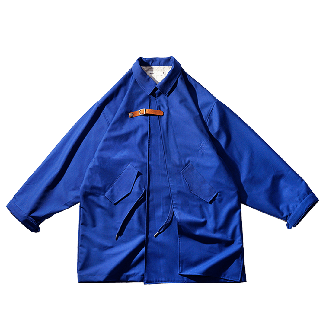 「QUI REMONTE LE COURANT」TWIN - PLACKET WINDBREAKER (DR0105) - Nttitudoo MFG