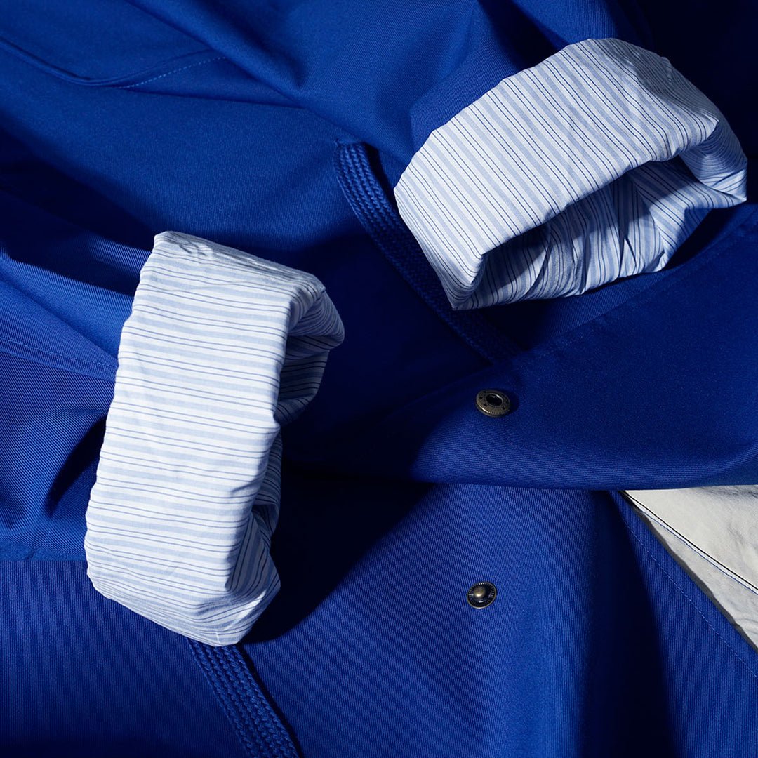 「QUI REMONTE LE COURANT」TWIN - PLACKET WINDBREAKER (DR0105) - Nttitudoo MFG