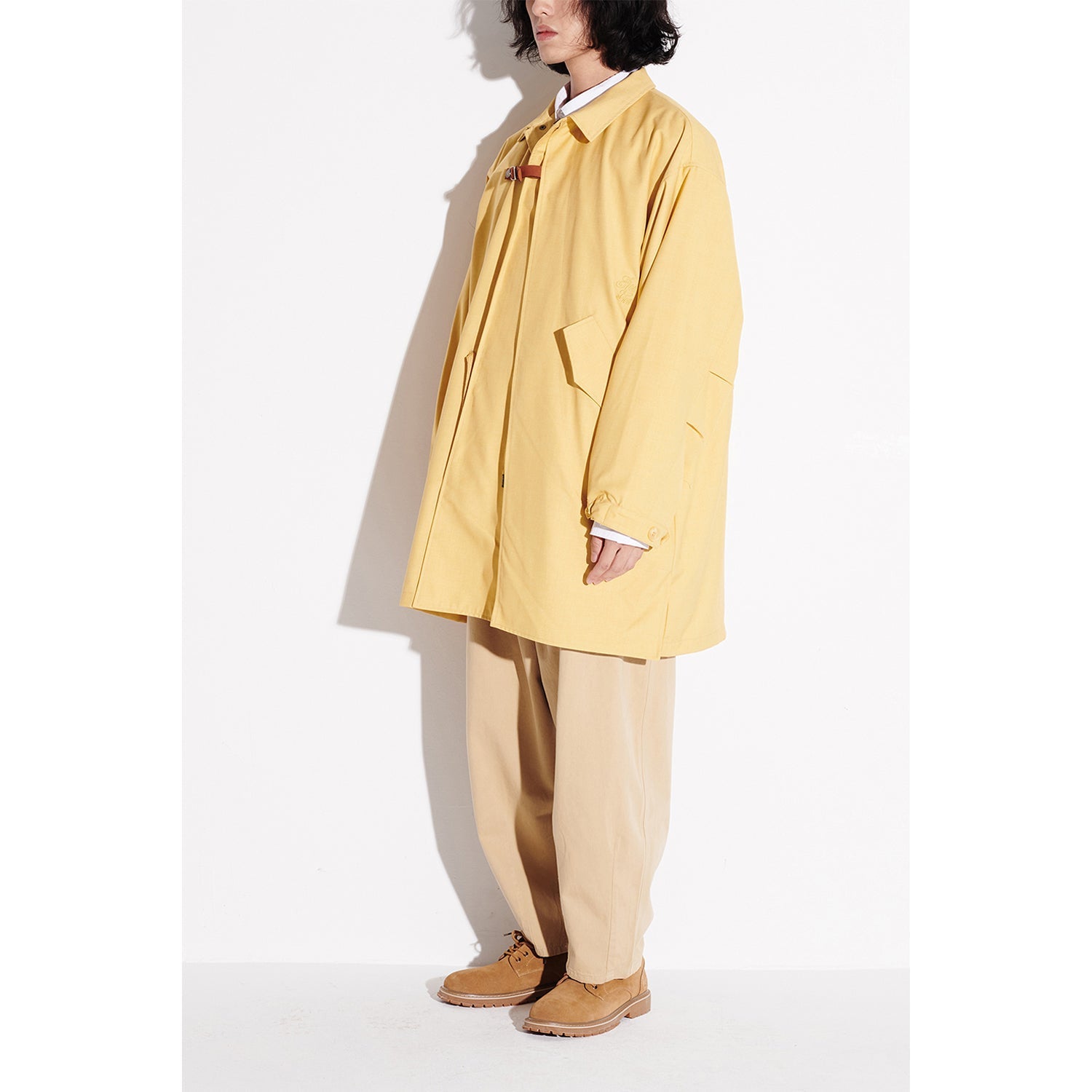 「QUI REMONTE LE COURANT」TWIN - PLACKET WINDBREAKER (DR0105) - Nttitudoo MFG