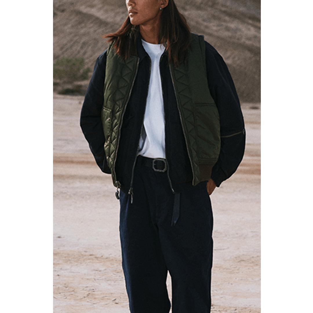 REVERSIBLE 3M® THINSULATE MA - 1 VEST (DR0176) - Nttitudoo MFG