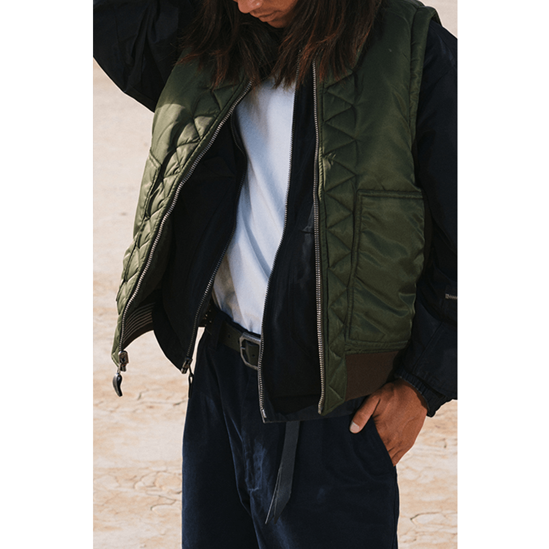 REVERSIBLE 3M® THINSULATE MA - 1 VEST (DR0176) - Nttitudoo MFG