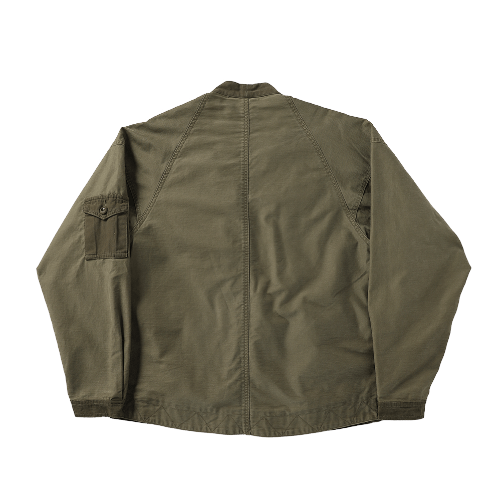 「SABISHI NENRIN」AWA‑KAGA OVER SMOCK (DR0069) - Nttitudoo MFG