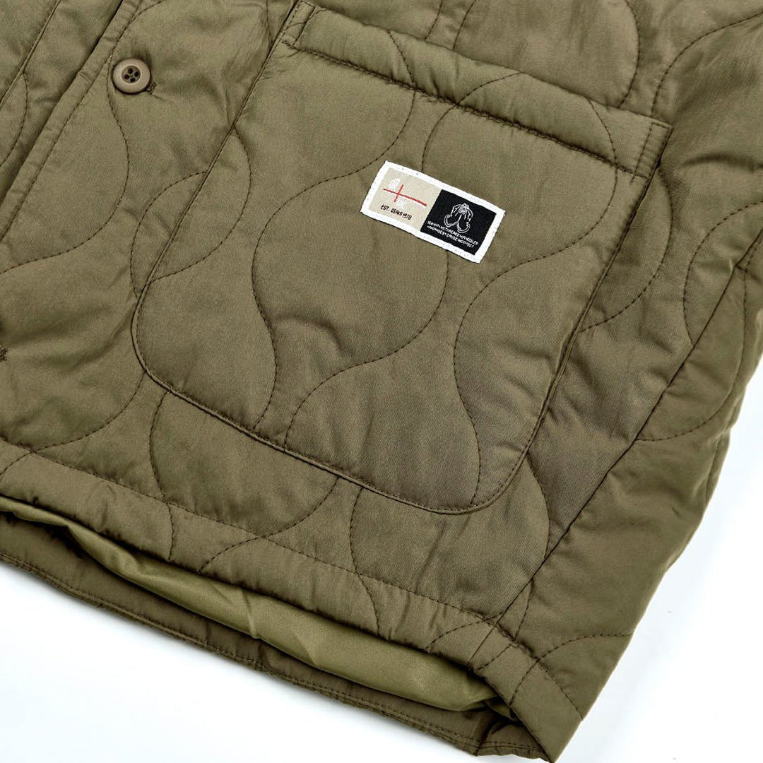 SHORT SLEEVE QR - 2 QUILTING HANTEN COAT (DR0035) - Nttitudoo MFG