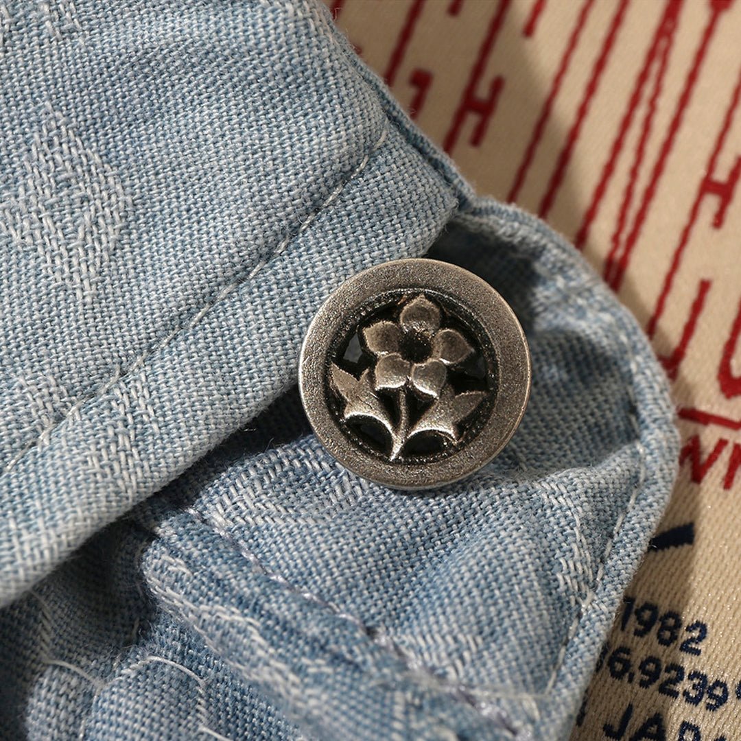 「TRIBE'S GLORY」JACQUARD SHIRT (DR0119) - Nttitudoo MFG