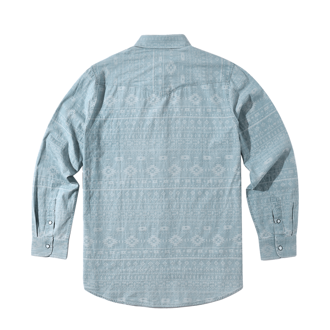 「TRIBE'S GLORY」JACQUARD SHIRT (DR0119) - Nttitudoo MFG