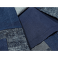 「TSUKUYOMI」INDIGO WABASH HAORI JACKET (DR0197) - Nttitudoo MFG