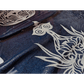 「TSUKUYOMI」INDIGO WABASH HAORI JACKET (DR0197) - Nttitudoo MFG