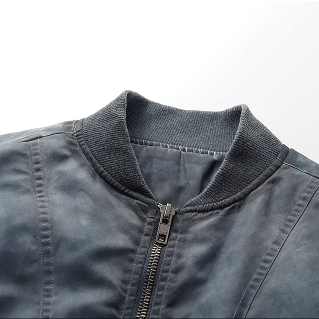 「VIVE Le 8 mai」GEOMETRIC BOMBER JACKET (DR0163) - Nttitudoo MFG