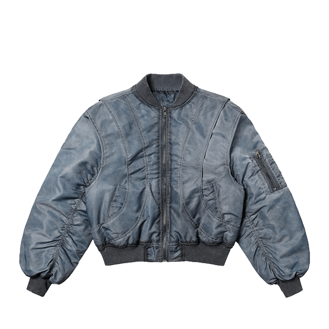 「VIVE Le 8 mai」GEOMETRIC BOMBER JACKET (DR0163) - Nttitudoo MFG