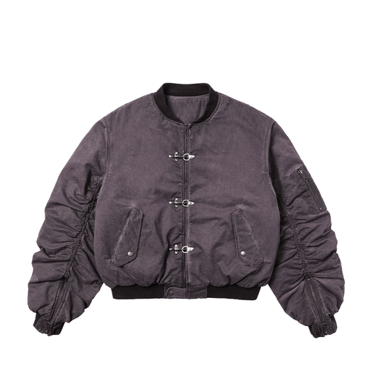 「VIVE Le 8 mai」GEOMETRIC FLIGHT JACKET (DR0164) - Nttitudoo MFG