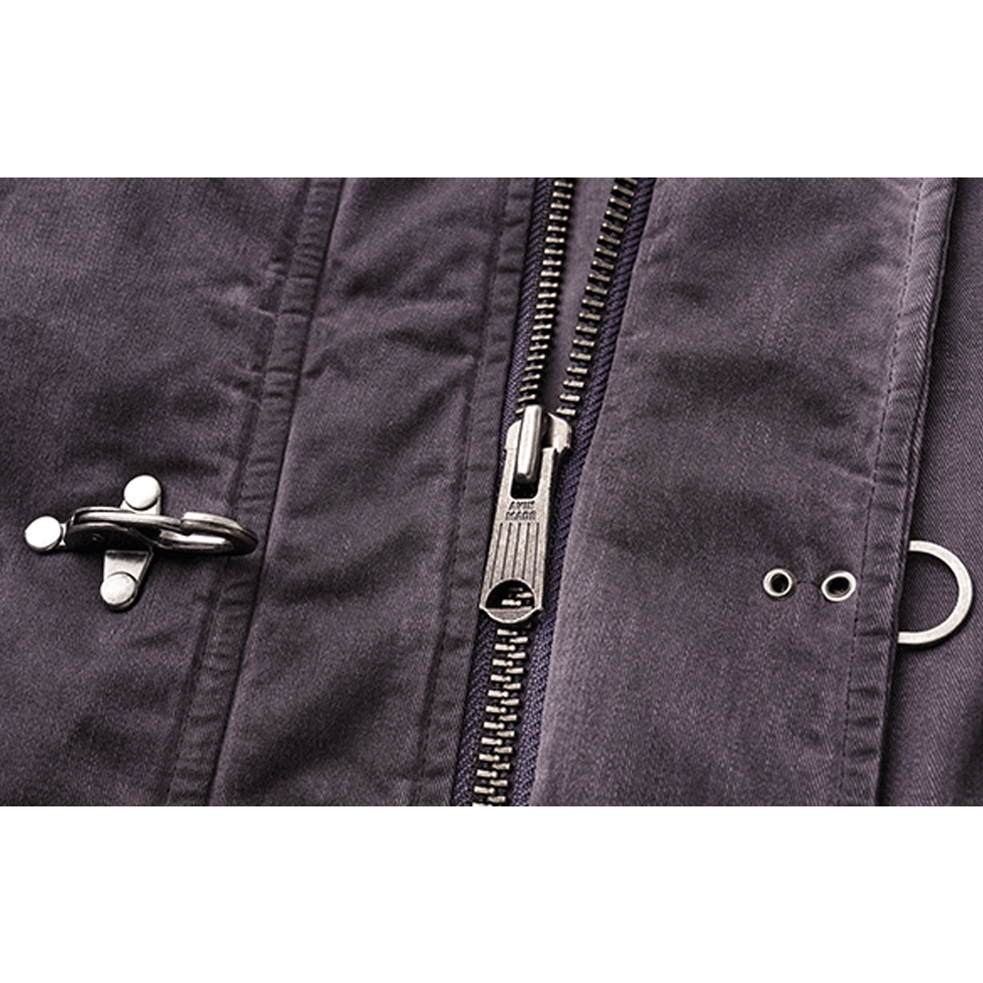 「VIVE Le 8 mai」GEOMETRIC FLIGHT JACKET (DR0164) - Nttitudoo MFG