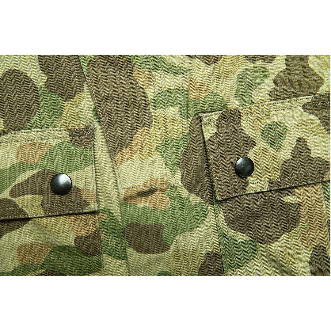 WW II US ARMY TANK ENGINEER DUCK HUNTING CAMOUFLAGE JUMPSUIT (DR0007) - Nttitudoo MFG