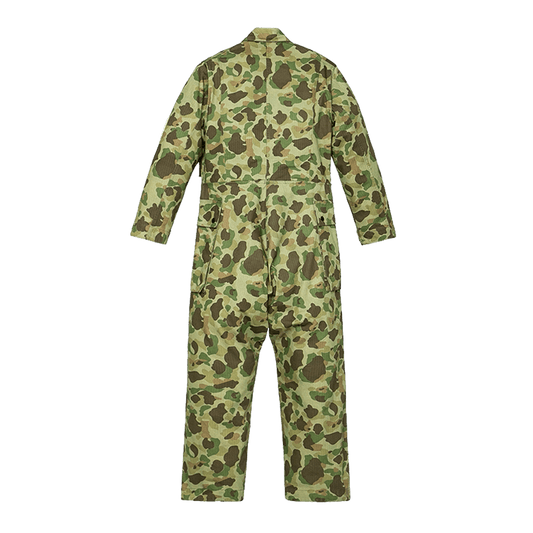 WW II US ARMY TANK ENGINEER DUCK HUNTING CAMOUFLAGE JUMPSUIT (DR0007) - Nttitudoo MFG