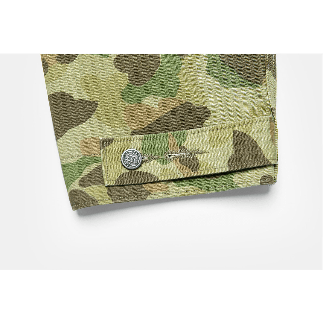 WW II US ARMY TANK ENGINEER DUCK HUNTING CAMOUFLAGE JUMPSUIT (DR0007) - Nttitudoo MFG