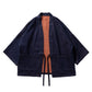 INDIGO-VINTAGE ORANGE-REVERSIBLE STREET KIMONO JACKET(ST0014) - Nttitudoo MFG
