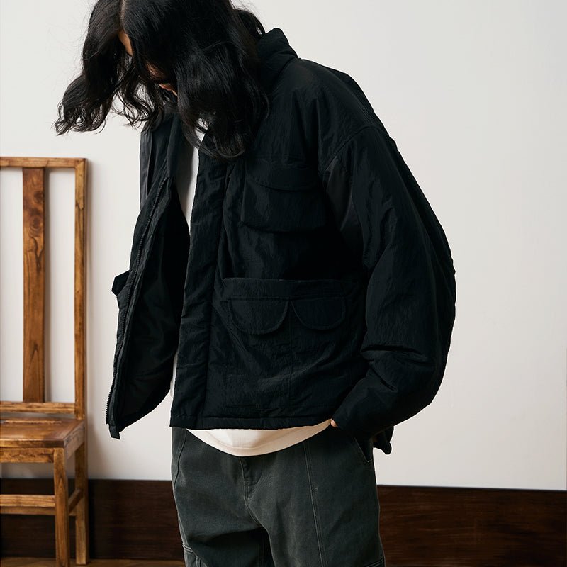 【INDIVIDUAL DESIGNER LIMITED EDITION 】3M THINSULATE STREET KIMONO COAT (TS0002) - Nttitudoo MFG