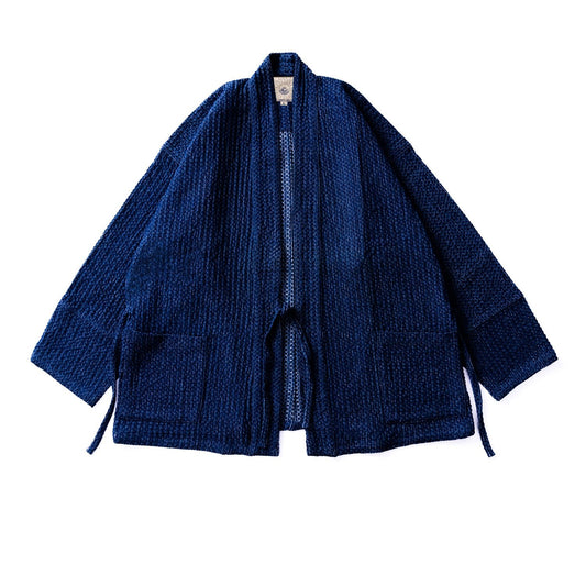 JAPAN-BLUE-DYE STREET KIMONO JACKET(ST0003) - Nttitudoo MFG