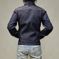 【LIMITED EDITION】 "DUAL VECTOR FOIL" STITCH-EMB DENIM BOXER JACKET(VM0003) - Nttitudoo MFG