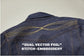 【LIMITED EDITION】 "DUAL VECTOR FOIL" STITCH-EMB DENIM BOXER JACKET(VM0003) - Nttitudoo MFG