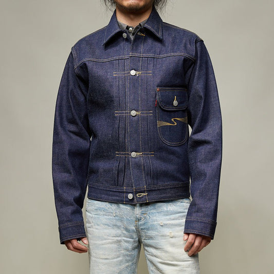 【LIMITED EDITION】 "GALAXY" STITCH-EMB TYPE-101 DENIM JACKET(VM0008) - Nttitudoo MFG