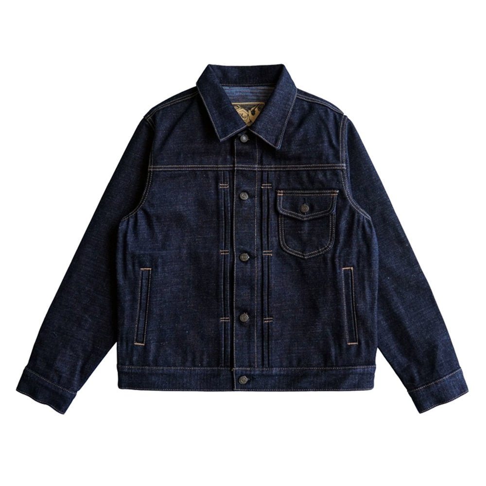 【LIMITED EDITION 】HEAVYWEIGHT 21oz RAINBOW SELVEDGE DENIM JACKET (#SZ0 ...