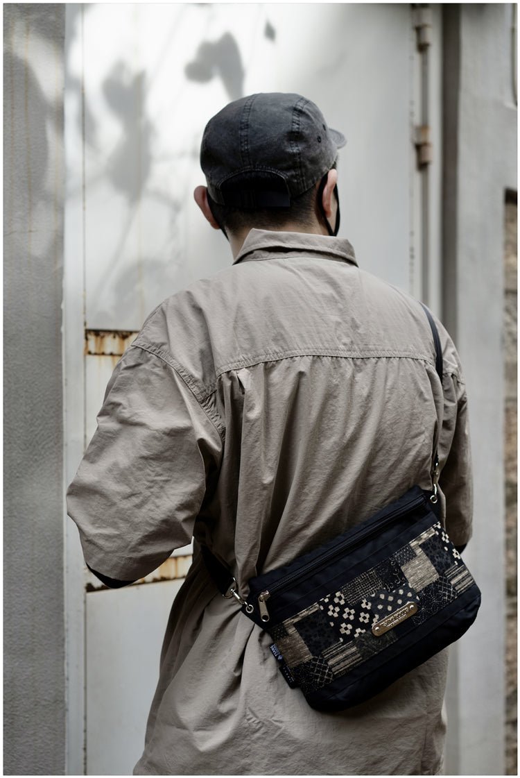 【LIMITED EDITION】 JAPANESE BORO X CORDURA NYLON SHOULDER BAG (TG0005) - Nttitudoo MFG