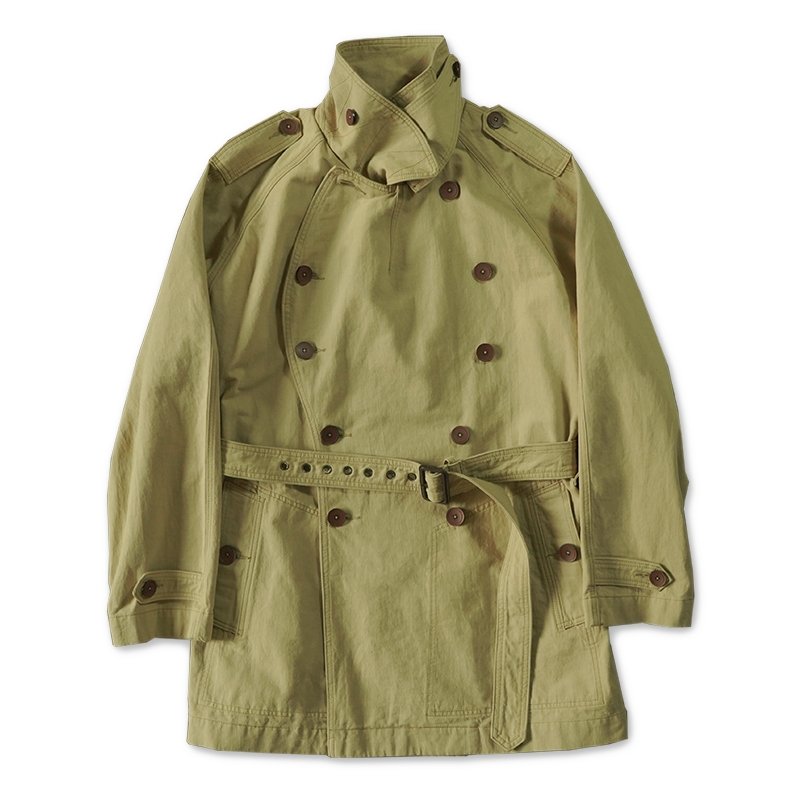 【LIMITED EDITION · OKAYAMA VERSION】RARE REMASTERED 1940'S FRENCH ARMY M38  PALETOT (#OM0001)