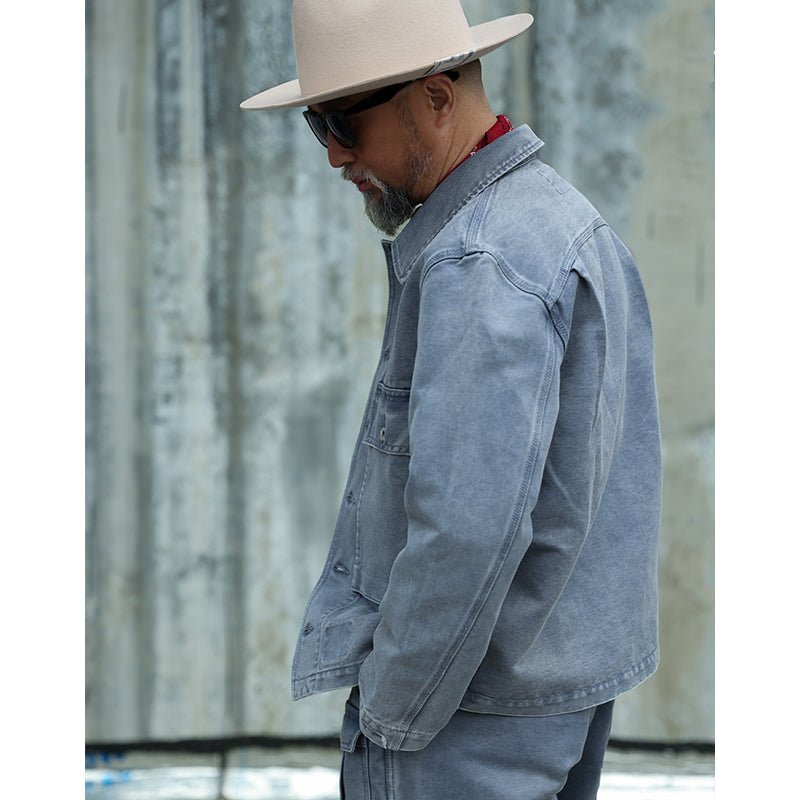 【LIMITED EDITION / JAPANESE MARKET VERSION】RARE REMASTERED "ASUTÉ PIECE-DYEING" BRITISH P37 JACKET (#OM0003) - Nttitudoo MFG