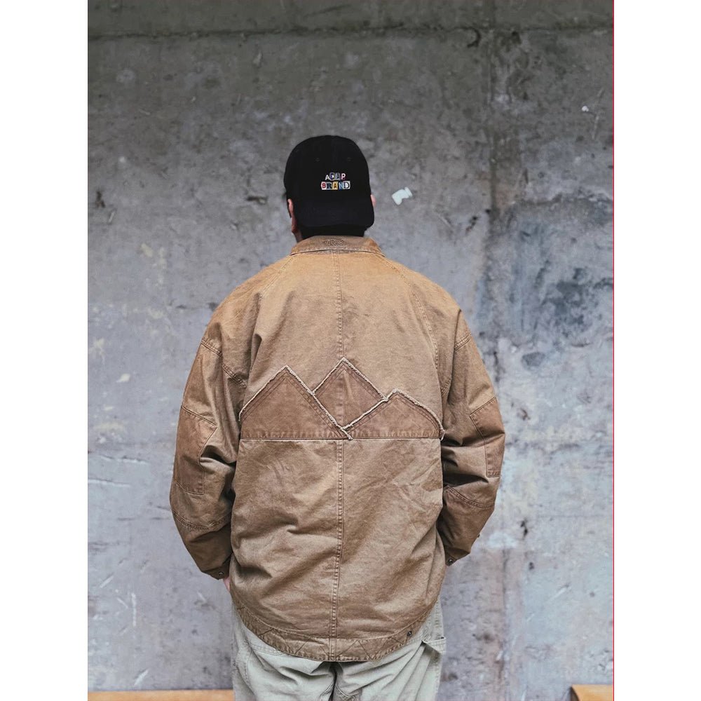 【LIMITED EDITION · OKAYAMA VERSION】PATCHWORK-MILITARY-REMASTERED KIMONO DP-3 JACKET (TS0001) - Nttitudoo MFG