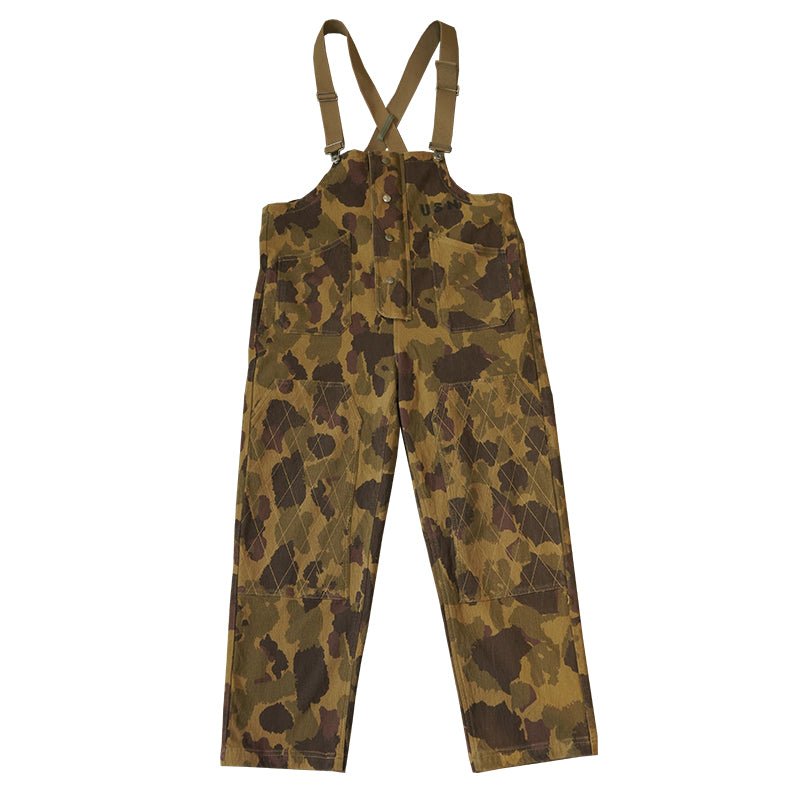 MULTI-SHELL-COMBO 1930'S U.S.N DECK OVERALLS (OM0012