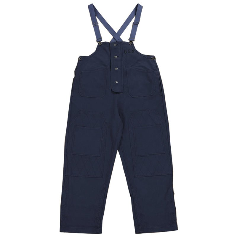 【LIMITED EDITION · OKAYAMA VERSION】RARE REMASTERED MULTI-SHELL-COMBO 1930’S U.S.N DECK OVERALLS (OM0012) - Nttitudoo MFG