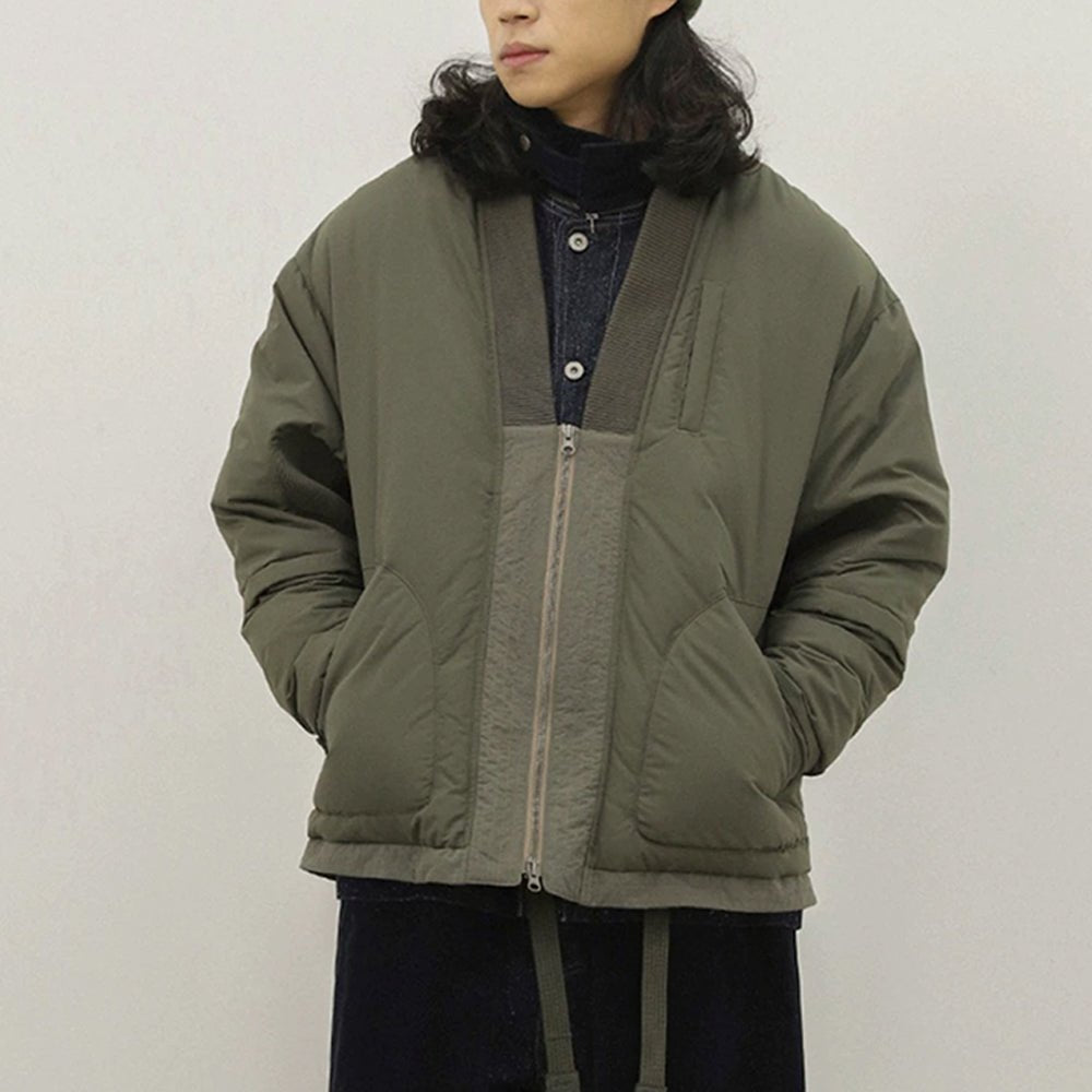 【LIMITED EDITION】 SLEEVE-DETACHABLE GOOSE DOWN KIMONO COAT (UT0005) - Nttitudoo MFG