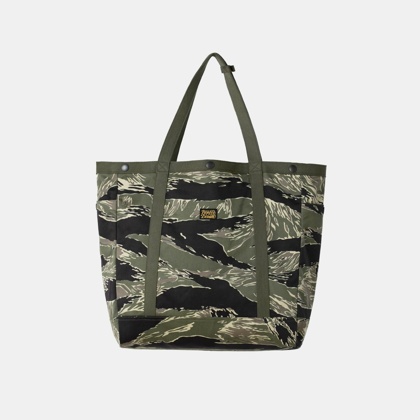 【LIMITED EDITION】 VW TIGER STRIPE CAMOUFLAGE JWD SILVER TIGER TOTE BAG (VM0015) - Nttitudoo MFG