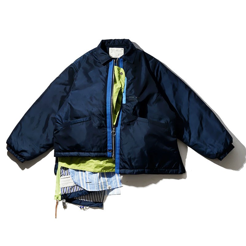 【LIMITED EDITION】MULTI-LAYER FAUX-TWO-PIECE SORONA® BIOFIBER FILLING ICON COAT (EL0004) - Nttitudoo MFG