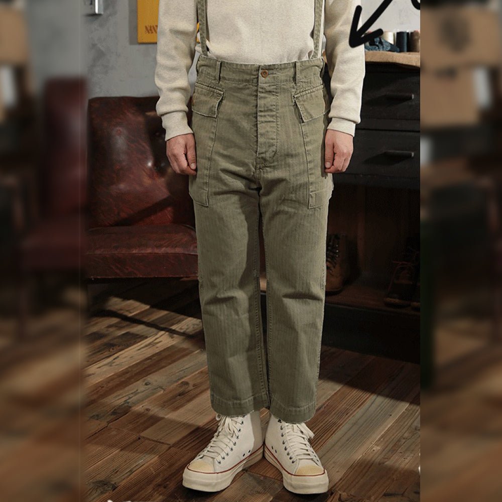 【LIMITED EDITION】RARE REMASTERED 1940'S US NAVY P44 OVERALL (#OM0008) - Nttitudoo MFG