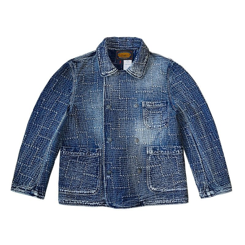 【LIMITED EDITION】RARE REMASTERED JAPANESE SASHIKO RANCH JACKET (#OM0004) - Nttitudoo MFG