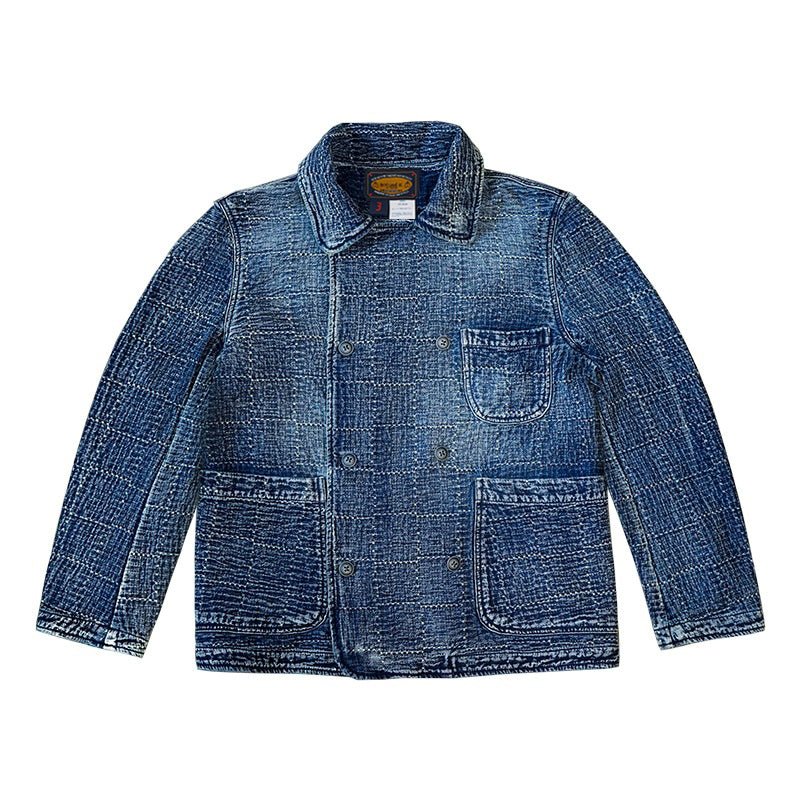 Check Ranch Jacket 1930‘S JAPANESE SASHIKO RANCH JACKET (OM0004) – Nttitudoo MFG