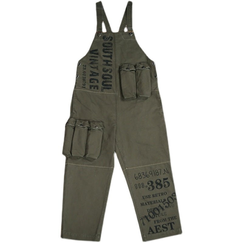 【LIMITED EDITION】RARE REMASTERED WW II US ARMY AMMUNITION POUCHES OVERALL (#OM0009) - Nttitudoo MFG