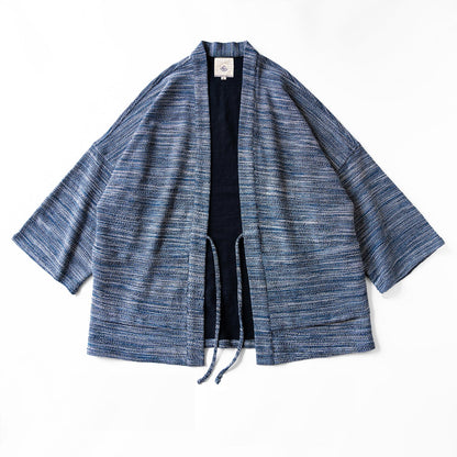 “NEBULA” YARN-DYE STREET KIMONO JACKET(ST0004) - Nttitudoo MFG